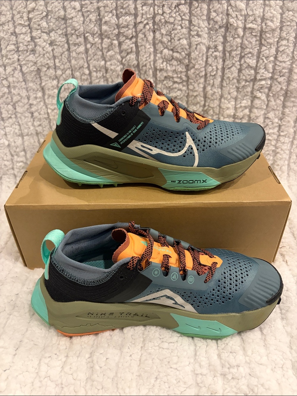 Nike ZoomX Zegama Women’s Trail Running Shoes - Picture 2 of 5